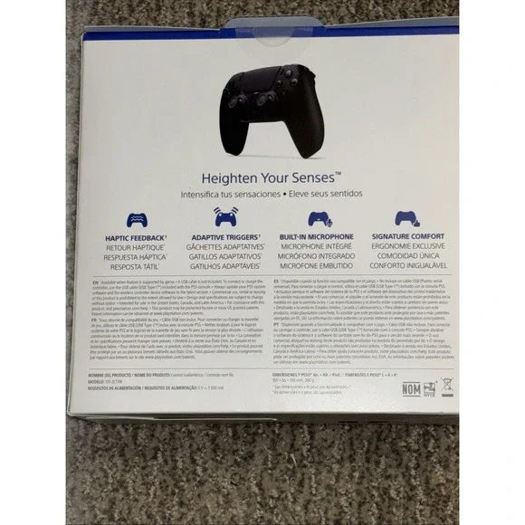 New Sony PlayStation DualSense Wireless Controller - Midnight Black - Picture 10 of 11